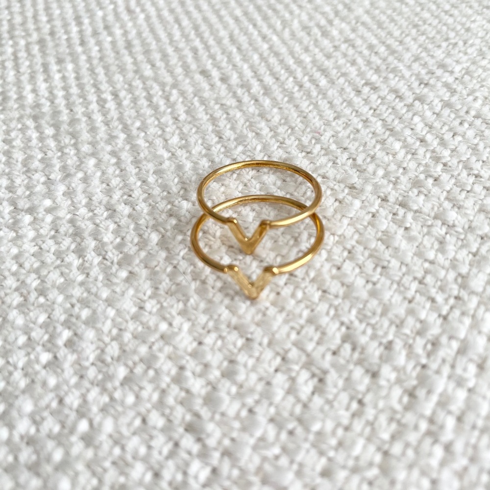 Nordstrom Gold Rings Set
